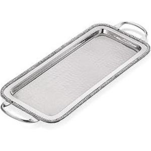 Plateau de service en acier inoxydable de qualité professionnelle, conçu pour les restaurants, hôtels, traiteurs, buffets, cuisines et présentation d'aliments. - Product Image 4