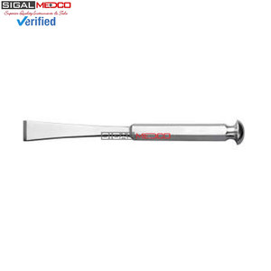 3 ciseaux à os en acier inoxydable 20 cm x 20 mm, ostéotomes plats, instruments chirurgicaux orthopédiques manuels, réutilisables, précision pour la coupe osseuse - Product Image 3