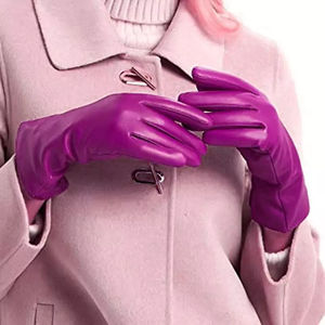 Gants en cuir pour femmes, hiver 2026, compatibles écran tactile, respirants, sportifs, chauds, pour l'extérieur, en provenance du Pakistan - Product Image 4