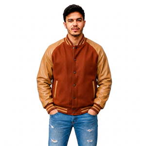 Fabricant de vestes universitaires en laine personnalisées, vêtements de rue, vêtements d'extérieur, vente en gros, vêtements à marque privée, fournisseur OEM - Product Image 2