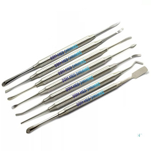 Ensemble de chirurgie dentaire en acier inoxydable de qualité supérieure Dom Med Dynamics, 7 pièces, certifié CE, instruments chirurgicaux périostiques manuels - Product Image 1