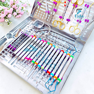 Fida Nouveau Kit de Chirurgie Dentaire Manuelle Avancée pour Implants, 33 Pièces, Certifié ISO13485 FD-ADSK-5600 Classe I, Garantie 1 An, Certifié MFDS - Product Image 1