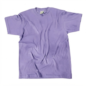 Camiseta de Alta Calidad 100% Algodón, Talla Grande, Personalizable con Impresión, Camiseta Lisa para Hombre, Corte Holgado - Product Image 1