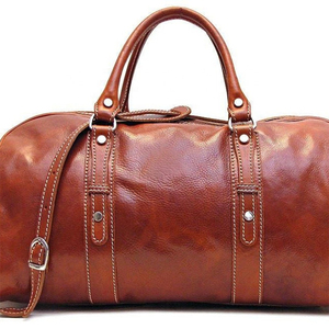 Bolsa de Deporte Unisex de Cuero Genuino Grueso, Marca Mukhab, Nueva, de Alta Calidad, con Cierre de Cremallera, Gran Capacidad, Ligera - Product Image 2