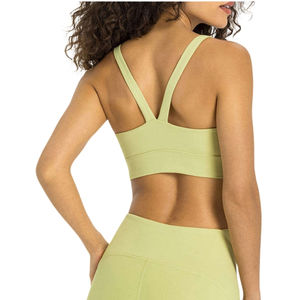 Sujetador Deportivo Naked Beauty con Espalda en V, Alta Sujeción, Sin Costuras, Cómodo, Transpirable y Elástico para Yoga, Gimnasio, Entrenamiento y Fitness - Product Image 4