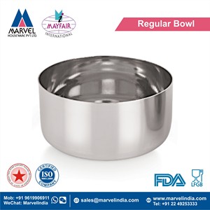 Indian Style Tableware Stainless Steel Regular Round Shape Food Snack Desert Serving Dinning Mini Bowl - Product Image 2