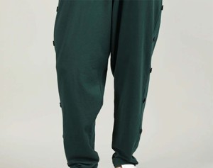 กางเกงวอร์มคาร์โก้ผู้ชายทรงปกติ ผ้าฟลีซน้ำหนักเบา มีเชือกผูกเอว สไตล์ลำลอง สำหรับฤดูใบไม้ผลิปี 2026 ขายส่ง - Product Image 3