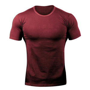Camiseta de Compresión de Manga Corta para Hombre, Color Verde Oliva, Cuello Redondo, Corte Ajustado, Capa Base Deportiva - Product Image 5