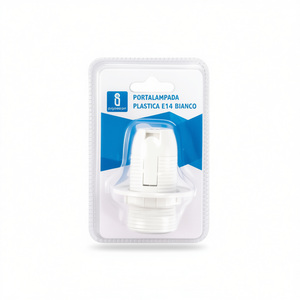 Portalámparas PLASTICA E14 Blanco de PORTALAMPADA para Ventiladores de Techo - Product Image 2