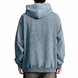 Sudaderas con Efecto Ácido Hechas en Pakistán, Básicas, de Mezcla de Algodón, Venta en Línea, Servicio OEM, Diseño de Sudaderas con Efecto Ácido para Hombre - Product Image 4