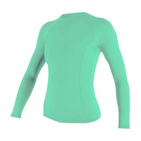 T-shirt de sport à manches longues pour femme, anti-transpiration, coupe ajustée, protection contre les éruptions cutanées, logo personnalisé, couche de base de compression pour femme