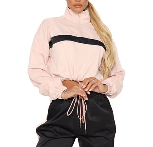 Ensemble veste et pantalon coupe-vent léger, respirant, imprimé sur mesure, pour femmes grandes tailles - Product Image 6