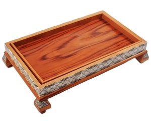 ถาดผลไม้แห้งลูกกวาดดีไซน์แบบอาหรับฝังมุกหรูหราสำหรับการโฮสต์รอมฎอนของขวัญวันอีดการตกแต่งบ้านที่หรูหรา - Product Image 1