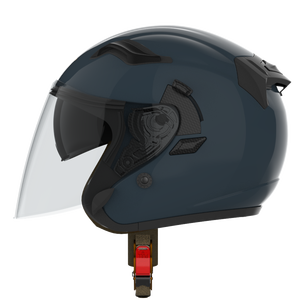 Casques ABS ROC R10 haute performance du fabricant vietnamien, approuvé DOT, XL, face ouverte, double visière, matériel PC, vente d'usine. - Product Image 4