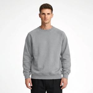 Sudadera de Corte Regular para Hombre, con Logotipo Personalizado en Parche Tejido, de Algodón y Felpa, Cuello Redondo, Ropa Urbana, Fabricante de Ropa - Product Image 6