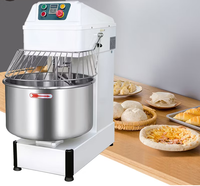 Mélangeur Spirale Commercial 50L pour Boulangerie, 20kg, en Acier Inoxydable 304, Puissance 2000-3000W