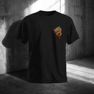 Camiseta de Algodón Grueso Bordada para Hombre, Camiseta Casual Premium Gruesa OEM - Product Image 2
