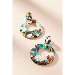 Pendientes de Resina Premium, Accesorios Elegantes de Cristal para Fiestas, Uso Casual y Festivo, Hechos a Mano para una Durabilidad Prolongada - Product Image 2