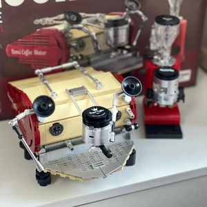 EN STOCK Cafetera, Máquina de Espresso, Molinillo de Café, Máquina para Hacer Pan, Molinillo de Granos, Caja de Exhibición Creativa, Bloques de Construcción, Ladrillos, Juguetes, Regalos - Product Image 3