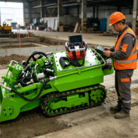 Robot de dragage de boues intégré à haute pression, mode de travail multifonctionnel, machine de désassainissement pour ruisseaux urbains