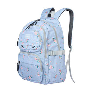 Unisex 15.6 Inch Laptop Modern Office School Bag Polyester Shockproof Compartment 20-35L <b>Backpack</b> Waterproof Zipper High-Density - Product Image 1