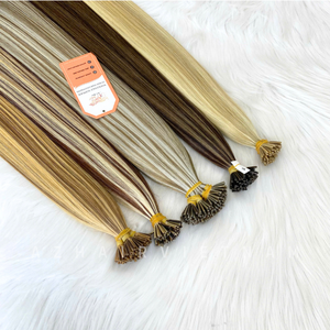 100% Pure <b>Human</b> <b>Hair</b> I Tip Keratin Straight <b>Hair</b> <b>Extensions</b> Customize Color <b>Real</b> Vietnamese <b>Hair</b> Wholesale Vendor - Product Image 2