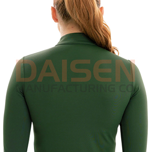 Custom Women Equestrian <b>Base</b> <b>Layer</b> Lightweight Breathable <b>Long</b> <b>Sleeve</b> Horse Riding Shirt High Quality OEM Pakistan - Product Image 2
