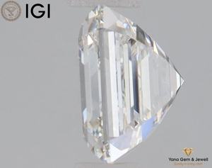 Diamante Cultivado en Laboratorio CVD con Corte Asscher, Claridad VVS2, Color E, 2.00 Quilates, con Certificado IGI, Perfecto para Colgante - Product Image 6