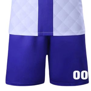 Uniforme de Rugby Blanco y Morado para Hombre, Jersey y Pantalones Cortos, Conjunto Profesional para Equipo, Ropa Deportiva Ligera y Transpirable para Juego - Product Image 4