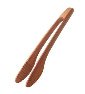 Wood Serving <b>Tong</b> Handmade <b>Kitchen</b> Utensil for Home Latest Pieces Natural Wood Color Wood <b>Tongs</b> - Product Image 4