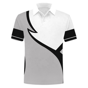 คอลเลคชั่นฤดูร้อน 2024 เสื้อโปโลชายคุณภาพพรีเมียม แบบสั้น สกรีนลายตามสั่ง ปุ่มตัดสี ขายส่ง - Product Image 5