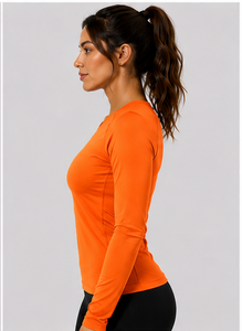 Tunique médicale confortable à manches longues pour femme, extensible et respirante, sous-vêtement d'infirmière, uniforme de travail hospitalier, personnalisable OEM ODM - Product Image 6