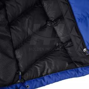 Veste matelassée en coton coupe-vent, veste matelassée en coton robuste, veste matelassée en coton à design isolant - Product Image 5