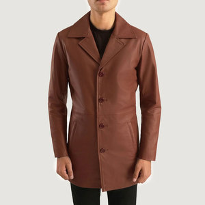Chaqueta de Cuero para Hombre, Precio Razonable, 100% Cuero, Material Duradero, de la Mejor Calidad, Transpirable, Gran Venta - Product Image 1