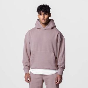 private label mens hoodies 350gsm fleece mens hoodie mens hoodies for sports retailers Private Label - Product Image 5