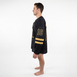 Jersey de Hockey sobre Hielo Sublimado para Hombre, Manga Larga, Absorbe la Humedad, Cuello Redondo, Corte Regular, para Adultos, Todas las Temporadas, Venta al Por Mayor - Product Image 2