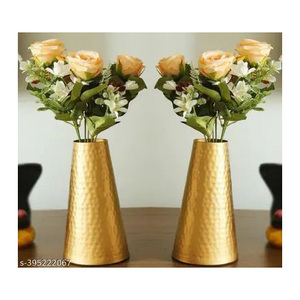 Centro de Mesa Moderno Rústico de Hierro con Soporte para Flores, para Celebraciones de Aniversario y Decoración de Mesa - Product Image 1