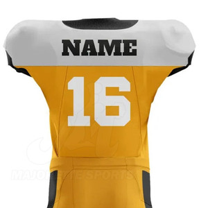 Uniforme de football américain, maillot et pantalon à séchage rapide, design léger, vêtements de sport d'entraînement, tenue pour joueur adulte - Product Image 6