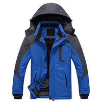 Blouson Bomber Homme Haute Performance Imperméable pour l'Extérieur Hiver Tissu Léger Respirant Écologique Col Montant