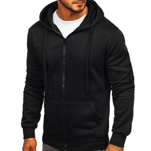 Sudadera con capucha completa personalizada para hombre, 100% algodón polar, ecológica, de peso pesado, estilo casual urbano, OEM ODM al por mayor - Product Image 5