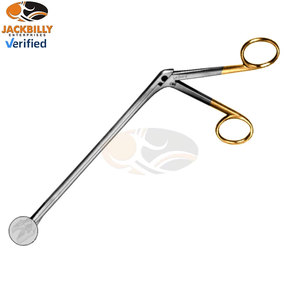 JACKBILLY Forceps manuel chirurgical gynécologique de haute qualité en acier inoxydable de 40 cm (16 pouces) pour le col de l'utérus - Product Image 5