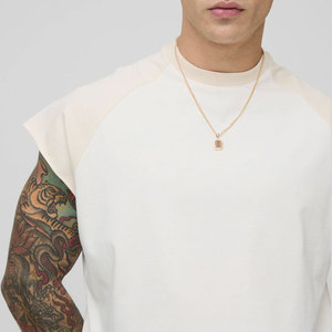 Solid Color New Arrival Blank Tank <b>Top</b> <b>Men</b> Custom Logo Reglan Sleeveless Design Outdoor <b>Cropped</b> Vintage Casual Wear <b>Top</b> Jersey - Product Image 5