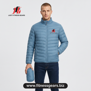 Custom OEM <b>Men</b> Lightweight <b>Packable</b> Puffer <b>Jacket</b> <b>Waterproof</b> Outdoor Stand Collar Down Bubble Coat - Product Image 4