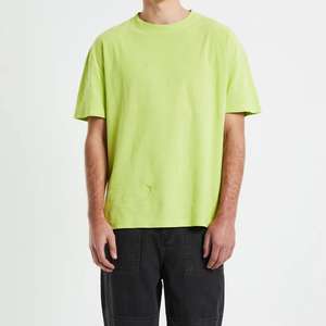 Camisetas Oversize para Hombre, Ropa con Hombros Caídos, Camisetas Gráficas Personalizadas, Streetwear, Camisetas Oversize de Algodón Pesado para Hombre - Product Image 1