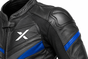 X Kangaroo One-Piece Leather Motorcycle <b>Suit</b> | Black Blue <b>Red</b> | X Logo | OEM ODM Manufacturer | Premium Design - Quality | - Product Image 4