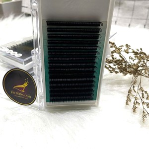 ถาดขนตาปลอมแบบขายส่ง 12/16 แถว ขนสังเคราะห์ สีดำด้าน แบบ CC/DD/M/L  รับทำโลโก้แบรนด์ส่วนตัว - Product Image 5
