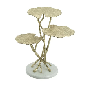 High Grade Gold Plated Christmas Tree Shape Metal <b>Cake</b> <b>Stand</b> <b>Set</b> 4 Tier Reusable Dessert Display For Home Decor In Lowest Price - Product Image 2
