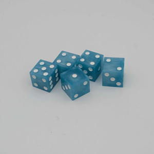 Venta de Fábrica: Dados Poliédricos Personalizados de Resina Epoxi Grabados, Ecológicos y Hechos a Mano, de 12mm, 16mm, 19mm, 22mm, con 6 Caras, para Juego de Ludo - Product Image 2