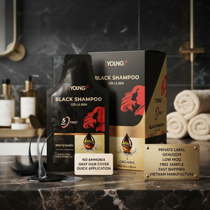 Shampoo colorant pour cheveux à prix de gros, application rapide, pour tous les âges, unisexe - Product Image 1