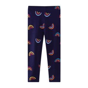 Girls Skinny Leggings Premium Cotton Stretch Fashion Outfit Supplier Kids Thermal Leggings Warm Cozy Winter Leggings - Product Image 1